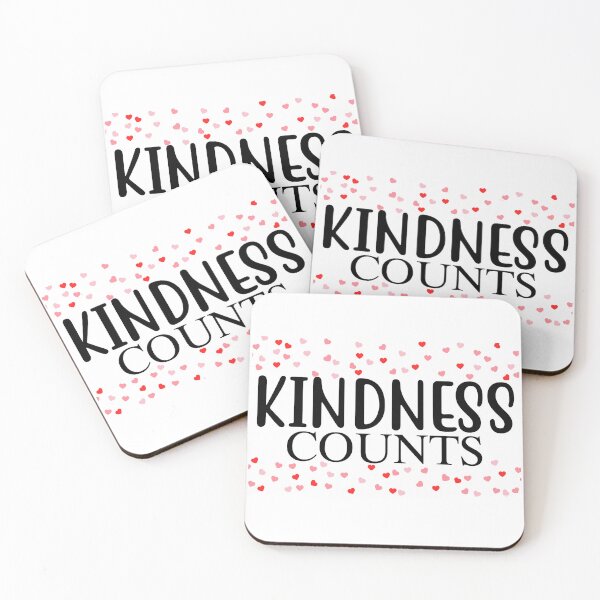 Item preview, Kindness Counts. Inspirational Saying for Gratitude designed and sold by That Cheeky Tee.