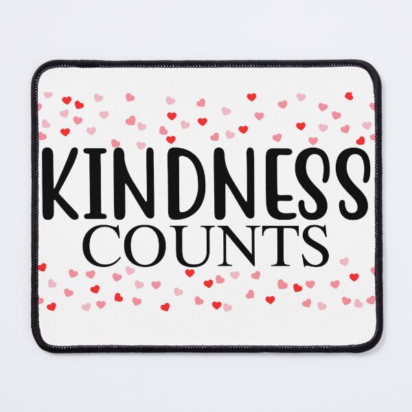 Item preview, Kindness Counts. Inspirational Saying for Gratitude designed and sold by That Cheeky Tee.