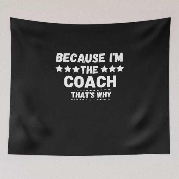 Item preview, Boxing Coach,Because i'm The Coach That's Why  designed and sold by behappysiempre.