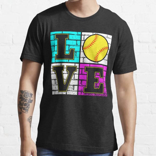 "Love softball for softball players and softball fans" Tshirt for Sale
