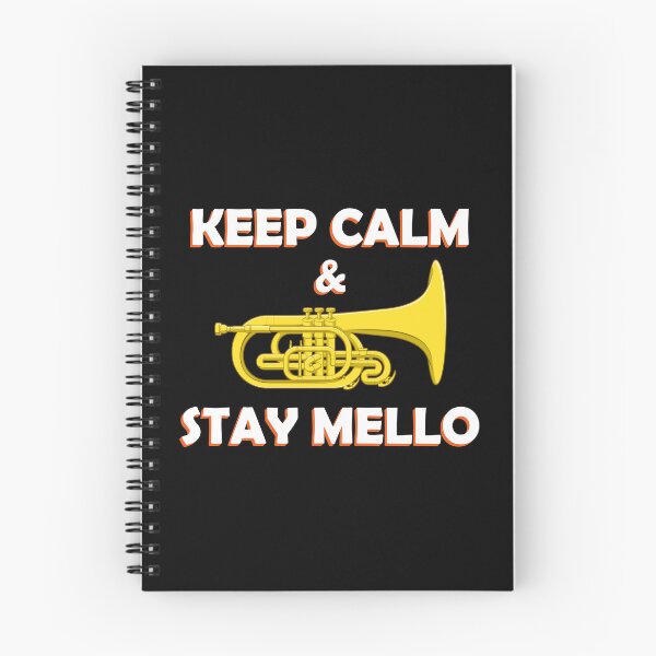 Item preview, Keep Calm Stay Mello Mellophone Music Lover Musician design designed and sold by jakehughes2015.