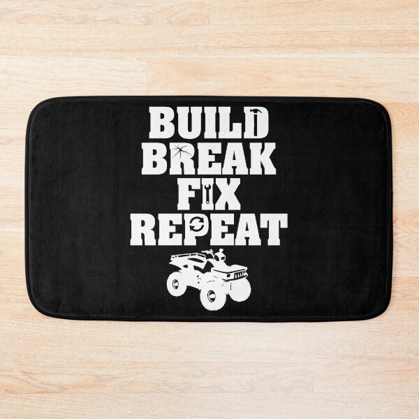 Item preview, Build Break Fix Repeat ATV Shirts Off Roading Apparel Quad designed and sold by shoutoutshirtco.