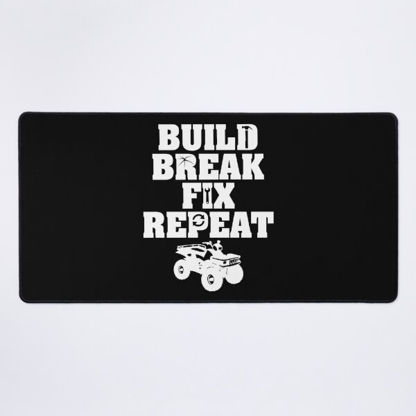 Item preview, Build Break Fix Repeat ATV Shirts Off Roading Apparel Quad designed and sold by shoutoutshirtco.
