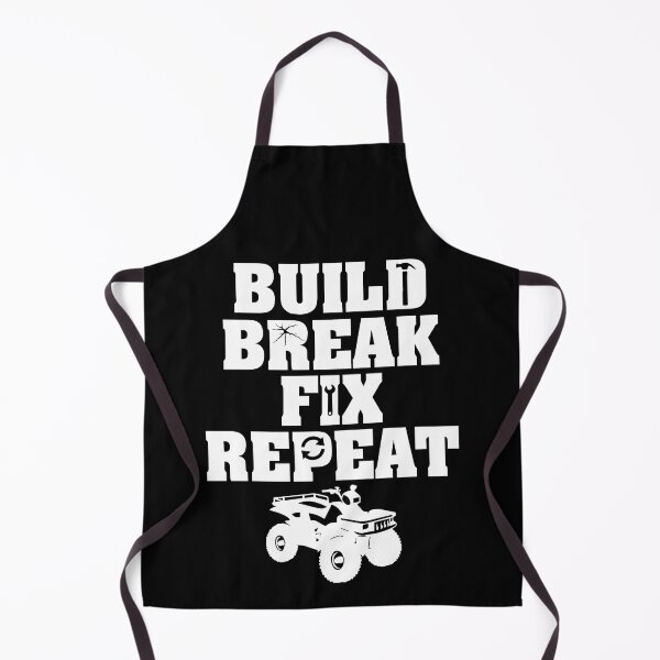 Item preview, Build Break Fix Repeat ATV Shirts Off Roading Apparel Quad designed and sold by shoutoutshirtco.