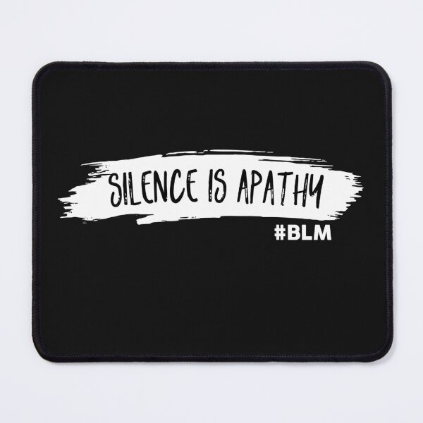 Item preview, Silence Is Apathy white T-shirt designed and sold by BeFaCtO.