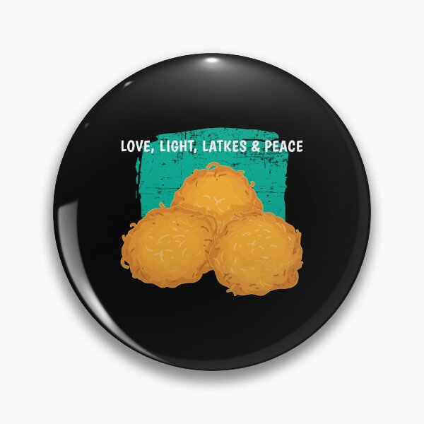 Item preview, Love Light Latkes Peace Traditional Jewish Hanukkah design designed and sold by jakehughes2015.