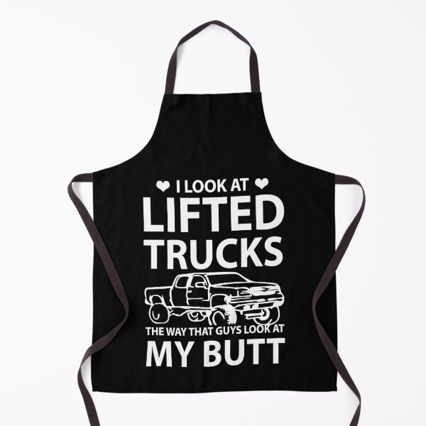 Item preview, I Look at Lifted Trucks Like Guys Stare At My Butt T Shirt designed and sold by shoutoutshirtco.
