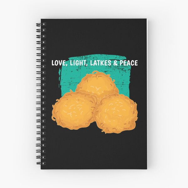 Item preview, Love Light Latkes Peace Traditional Jewish Hanukkah design designed and sold by jakehughes2015.