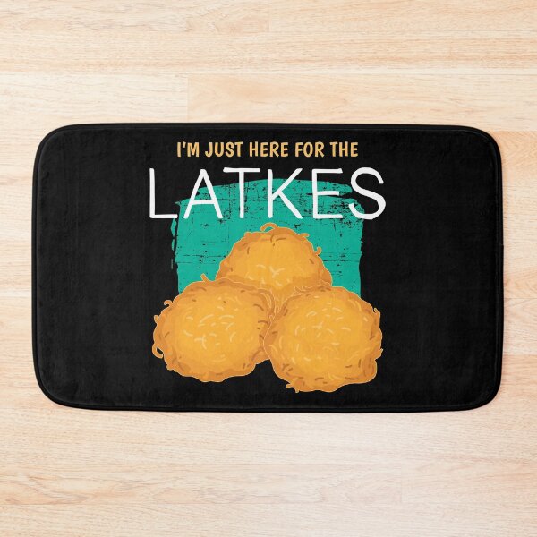 Item preview, I’m Just Here For The Latkes Traditional Jewish Hanukkah print designed and sold by jakehughes2015.