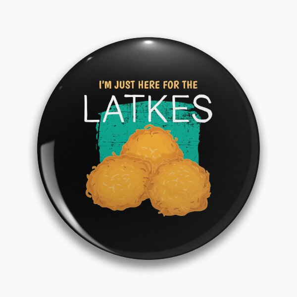 Item preview, I’m Just Here For The Latkes Traditional Jewish Hanukkah print designed and sold by jakehughes2015.