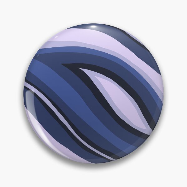 Item preview, Marble Lines - Blue Monochrome designed and sold by PaintInTheNight.