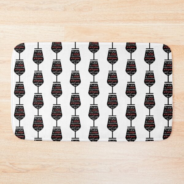Item preview, One Glass of Wine Away from Telling Everyone What I Really Think designed and sold by appareltolove.