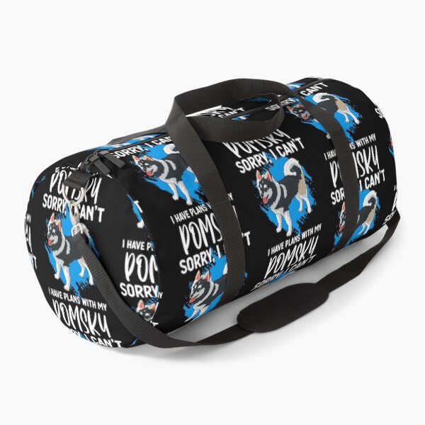 Item preview, Funny I Have Plans With My Pomsky Pet Dog Owners print designed and sold by jakehughes2015.
