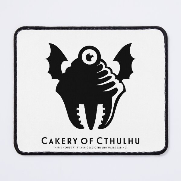 Item preview, Cakery of Cthulhu on White designed and sold by AliceQuinn.