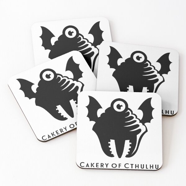 Item preview, Cakery of Cthulhu on White designed and sold by AliceQuinn.