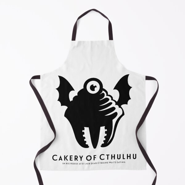 Item preview, Cakery of Cthulhu on White designed and sold by AliceQuinn.