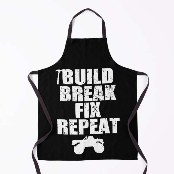 Item preview, Build Break Fix Repeat Off Roading Apparel Mudding Trucks designed and sold by shoutoutshirtco.