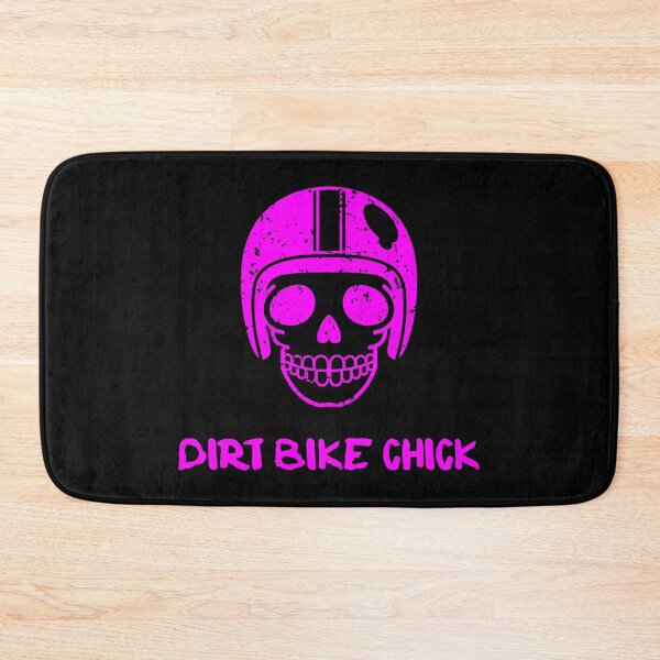 Item preview, Motocross Riding Dirt Bike Chick Shirts Racing Girls Skull designed and sold by shoutoutshirtco.