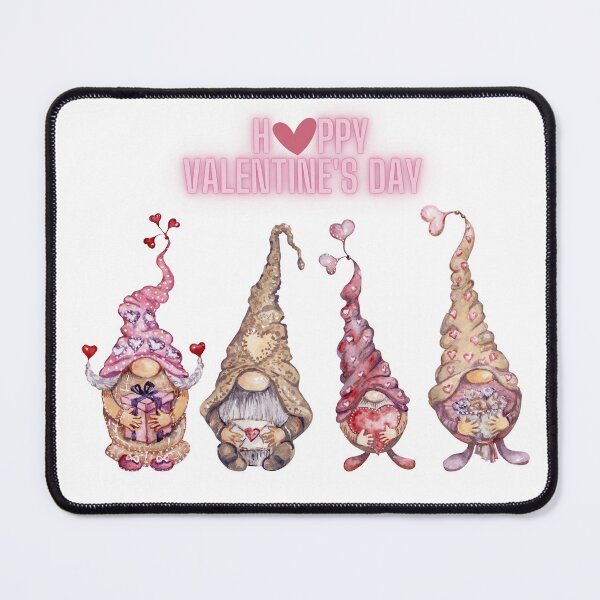 Item preview, Pink Valentine Gnome With Hearts Clipart-gnome with hearts-valentine day gnome- leopard gnome-Gnome with heart designed and sold by Alexa5454.