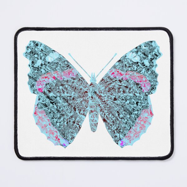 Item preview, Snow marble red admiral butterfly designed and sold by Elonium.