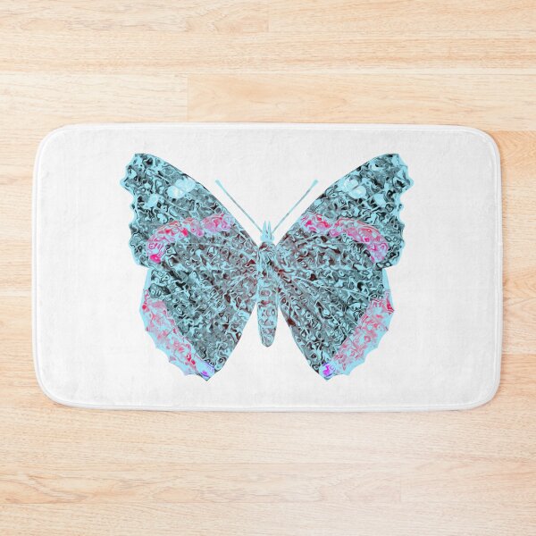 Item preview, Snow marble red admiral butterfly designed and sold by Elonium.