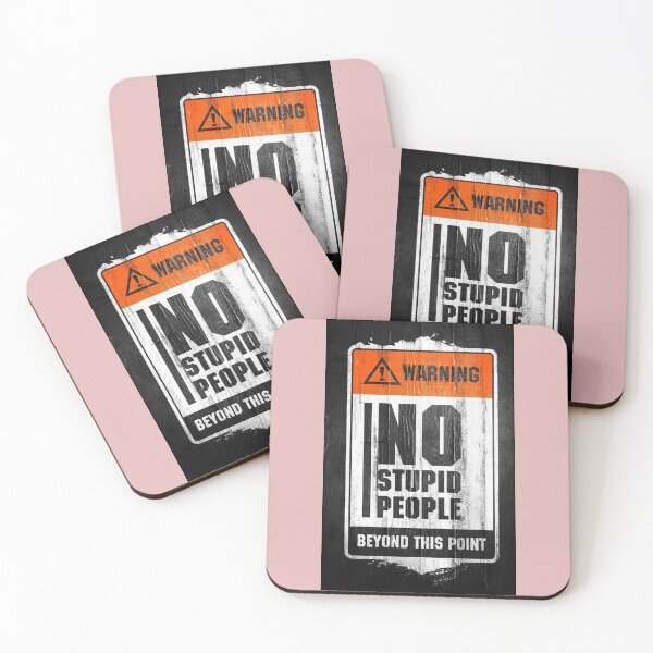 Item preview, No stupid people designed and sold by DZOSUA.
