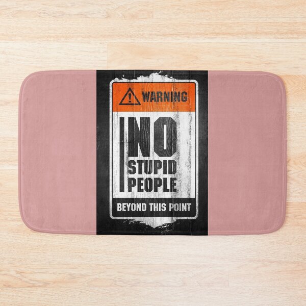 Item preview, No stupid people designed and sold by DZOSUA.