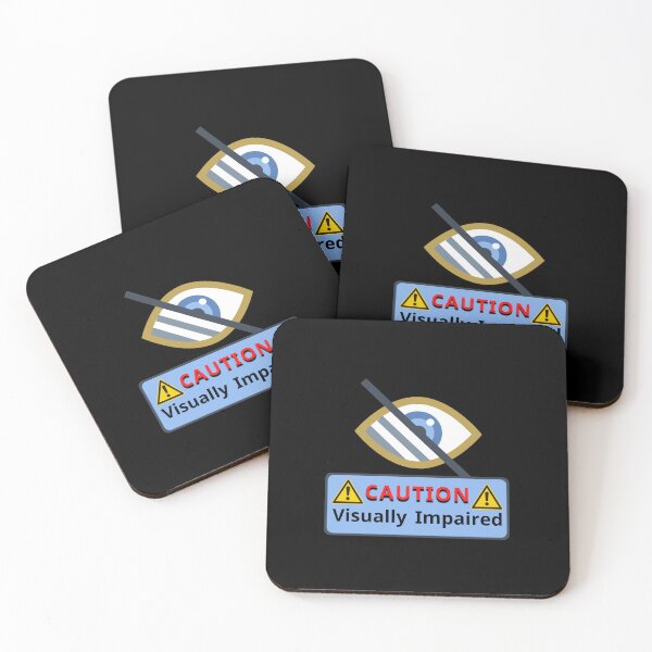 Item preview,  Visually Impaired ،caution designed and sold by artlaila.