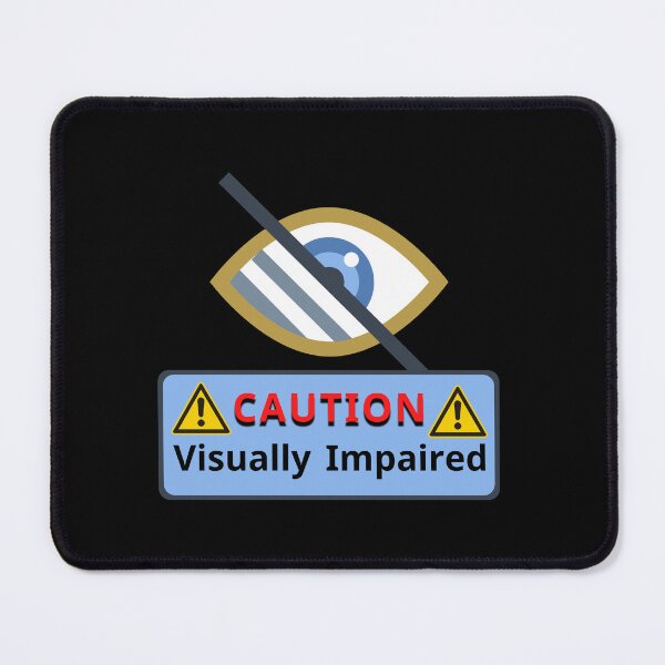 Item preview, Visually Impaired ،caution designed and sold by artlaila.