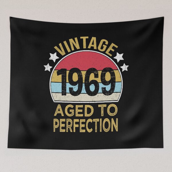 Item preview, Born 1969 Birthday Old Gift Vintage 1969 Funny for Birthday designed and sold by nmichom.