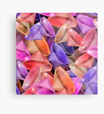 Placer precious stones gems . Metal Print