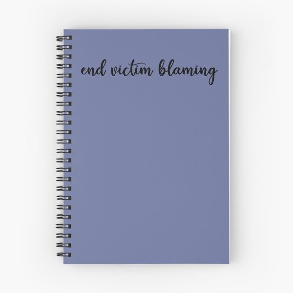 Item preview, End Victim Blaming Black Cursive Simple Minimalist designed and sold by jessicaleah15.