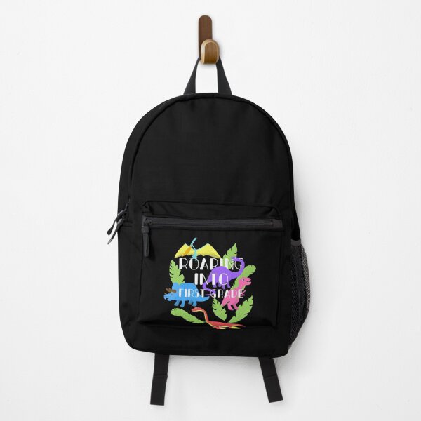 Item preview, Roaring Into 1st Grade - First Grader Dinosaur School Tee designed and sold by shoutoutshirtco.