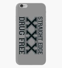 Straightedge - Drug Free iPhone Case