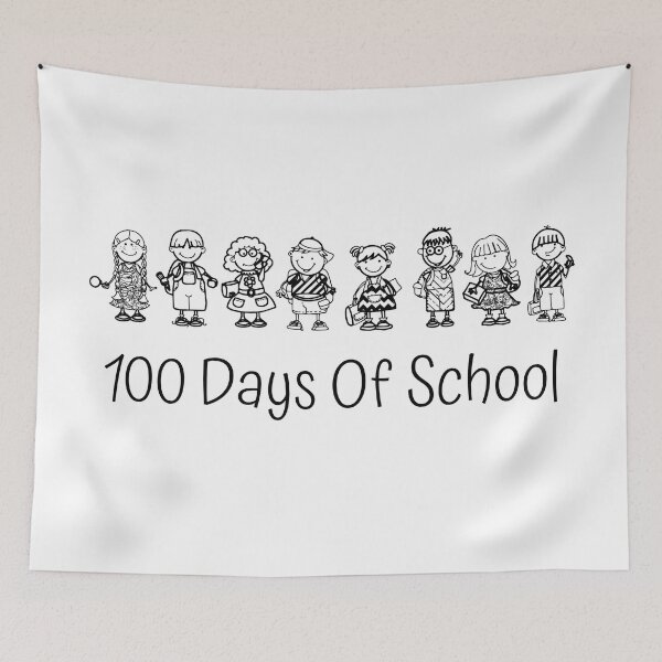 Item preview, 100 Days Of School designed and sold by Lounaadam.