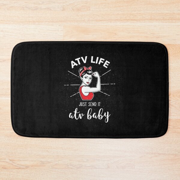 Item preview, ATV Baby Shirt ATV Life Just Send It Shirt 4 Wheeling Quad T Shirt designed and sold by shoutoutshirtco.