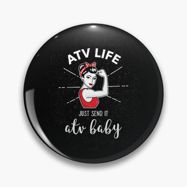 Item preview, ATV Baby Shirt ATV Life Just Send It Shirt 4 Wheeling Quad T Shirt designed and sold by shoutoutshirtco.