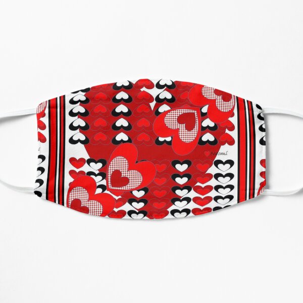 Love Hearts Flat Mask