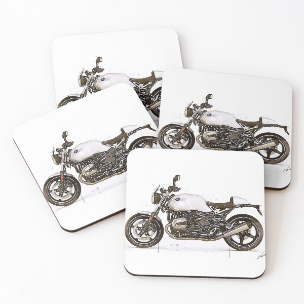 Item preview, Watercolor classic pure boxer motorcycle, awesome gift for a motorcyclist - oryginal artwork by Vart. designed and sold by vartstudio.
