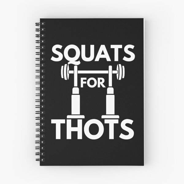Item preview, Squats For Thots Gym Workout Leg Day Humor designed and sold by EllConApparel.