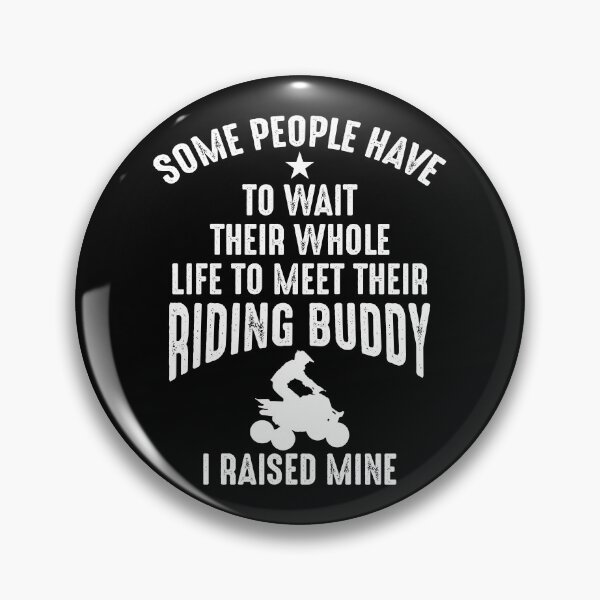 Item preview, I Raised Mine My Riding Buddy Partner Dad Child Friend Tee designed and sold by shoutoutshirtco.
