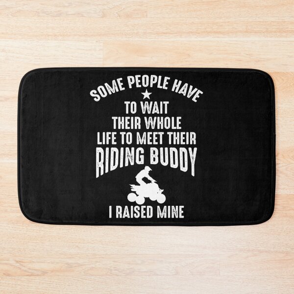 Item preview, I Raised Mine My Riding Buddy Partner Dad Child Friend Tee designed and sold by shoutoutshirtco.