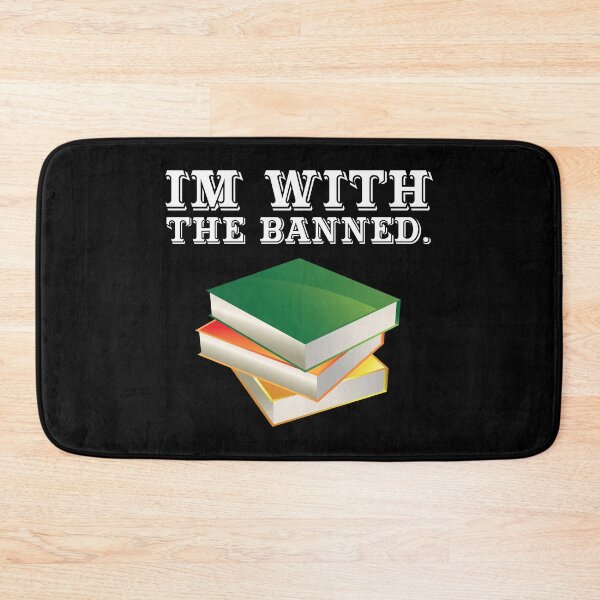 Item preview, Im With the Banned Censored Historical Book Ban Lit Lover designed and sold by shoutoutshirtco.