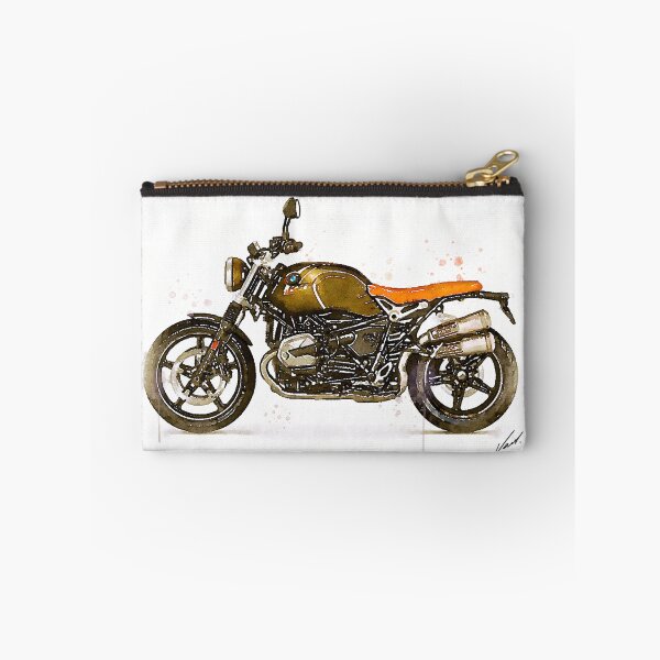 Item preview, Watercolor classic scrambler boxer motorcycle, awesome gift for a motorcyclist - oryginal artwork by Vart. designed and sold by vartstudio.