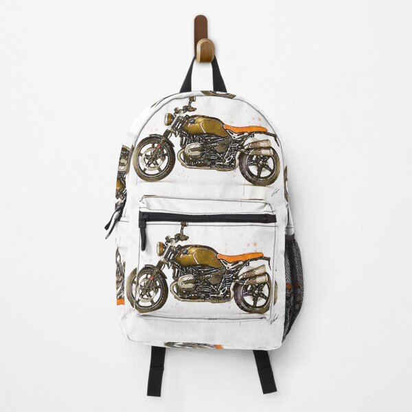 Item preview, Watercolor classic scrambler boxer motorcycle, awesome gift for a motorcyclist - oryginal artwork by Vart. designed and sold by vartstudio.