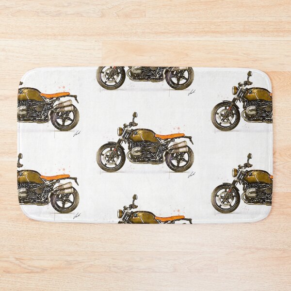Item preview, Watercolor classic scrambler boxer motorcycle, awesome gift for a motorcyclist - oryginal artwork by Vart. designed and sold by vartstudio.