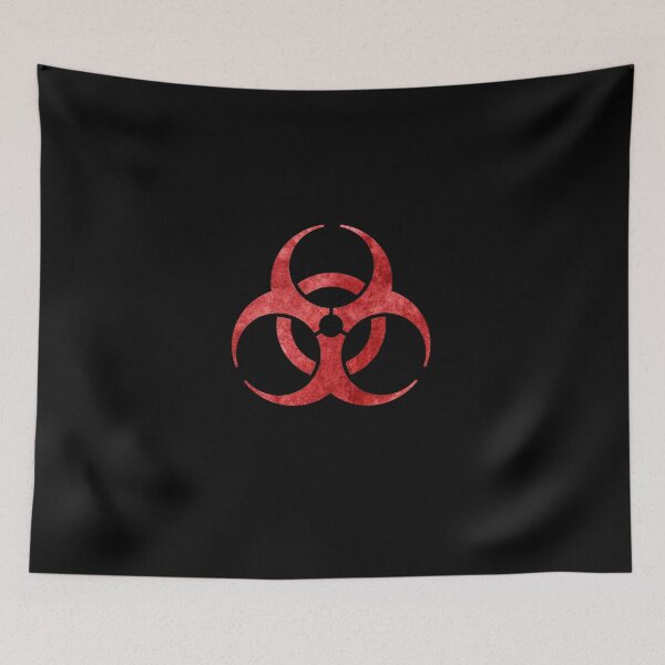 Item preview, Red Biohazard Symbol designed and sold by Rebellion-10.