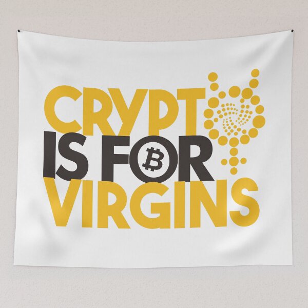 Item preview, Crypto for virgins designed and sold by Vondella.