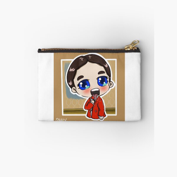 Item preview, Amalia In A Red Suit with A Red Lollipop designed and sold by Hey It’s Sunny.