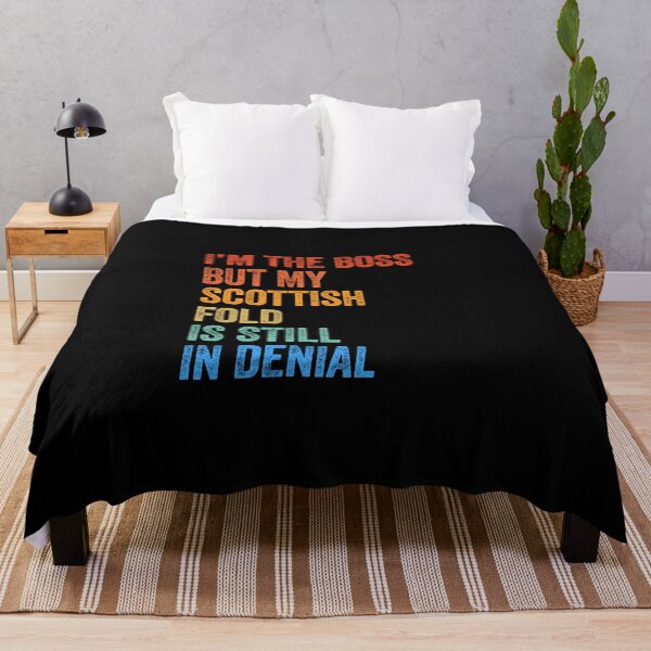 Item preview, I'm Boss But My Scottish Fold Cat Still In Denial  designed and sold by LADistrictGarb.